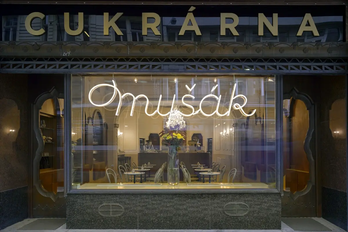 Myšák – a Czech patisserie in the heart of Prague
