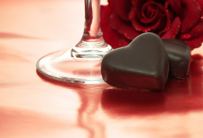 srdce z čokolády, Valentýn