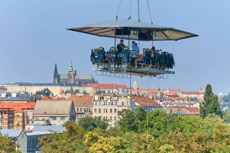 Dinner in the Sky, aneb večeře v oblacích