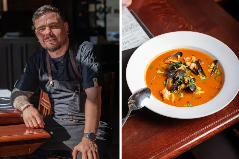 Novinky z menu v restauraci Les Moules